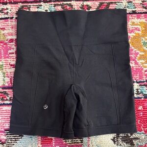 lululemon athletica sculpt Black Bike Shorts